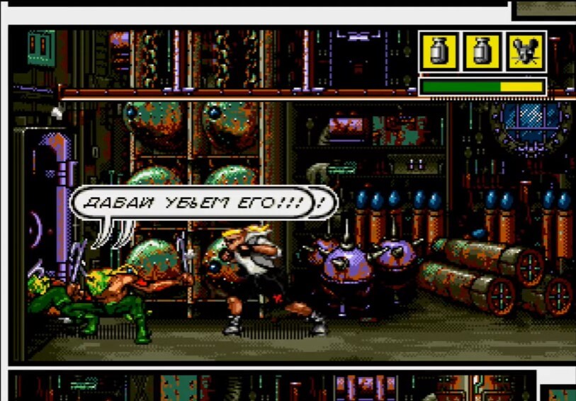 Comix Zone - геймплей игры Sega Mega Drive\Genesis